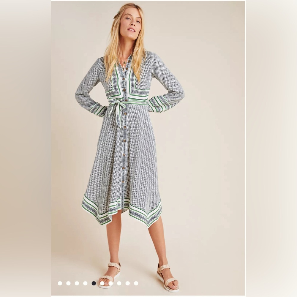 Anthropologie Maeve Constantine Midi Dress
